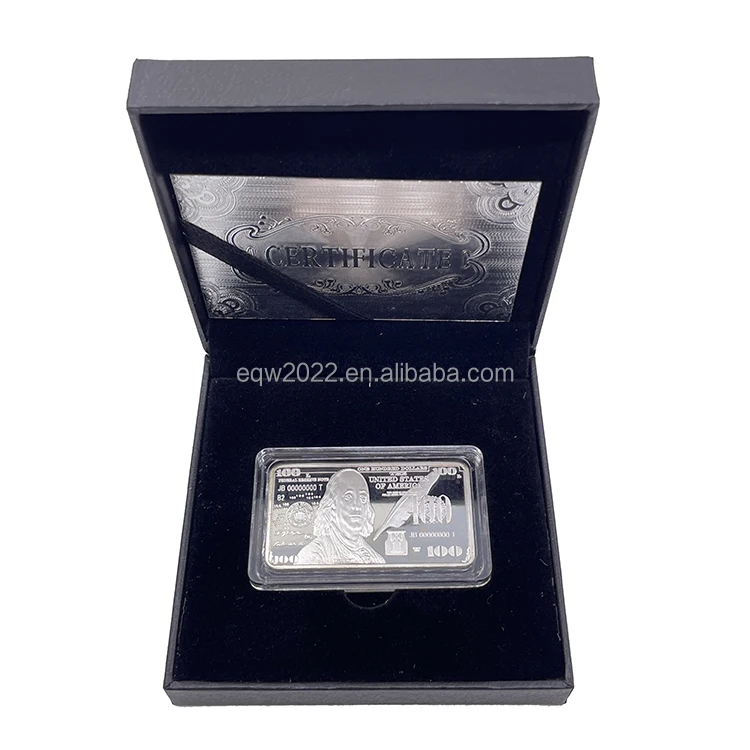 Wholesale Crafts Quality Fine Gold Silver Iron Coin With Thick Plated