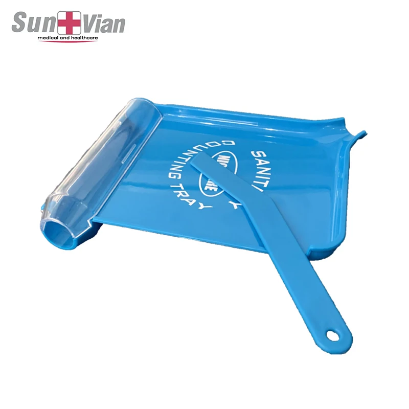 Поддон для счета таблеток с лопаткой для лекарств