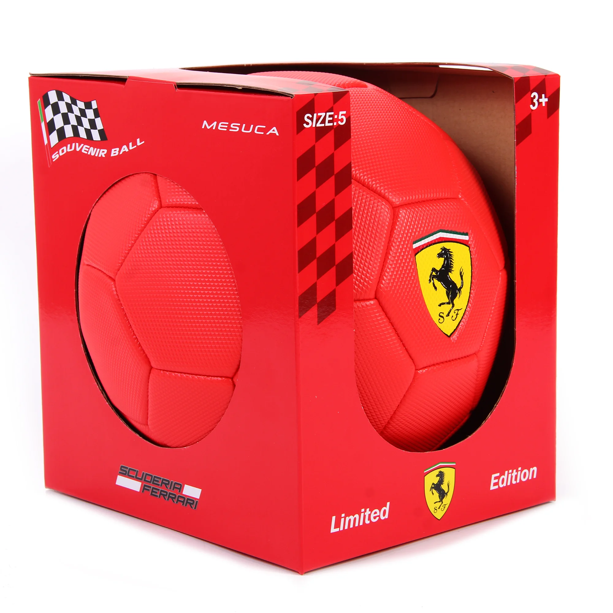Factory direct sale Ferrari Size 5 Pvc material Match Soccer Ball /football For Sale