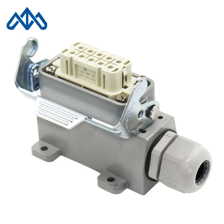 10 16 24 32 pin heavy duty socket connector heavy duty wire connector