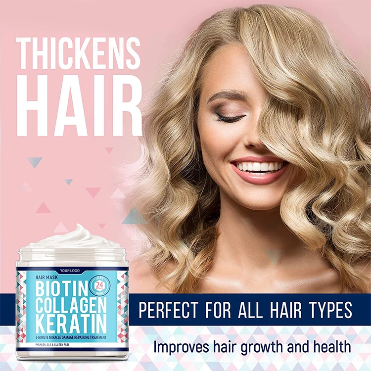 NATURAL INTENSIVE TREATMENT EFFECTIVE  COCONUT OIL RETINOL ALOE VERA MOISTURIZING ANTI FRIZZ POWERFUL COMPLEX KERATIN HAIR MASK