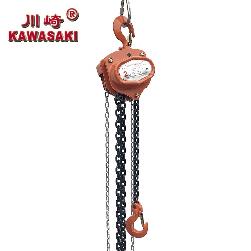 Цепная таль с ручным управлением Kawasaki высокое качество хорошая цена 0 5 т 1 2 3 10 20