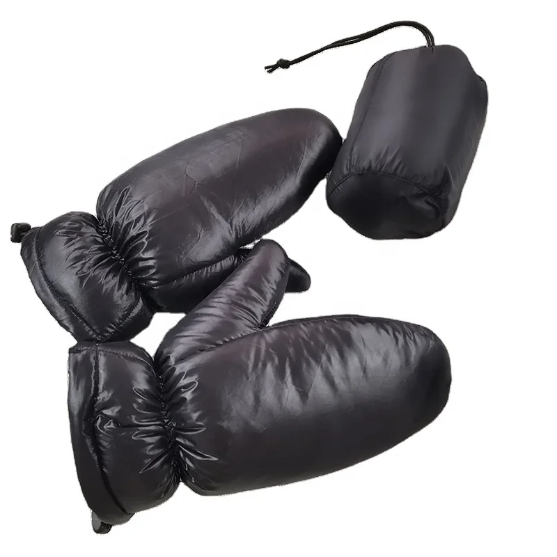 Ветрозащитные водонепроницаемые ультралегкие уличные пуховики из нейлоновой ткани Зимние перчатки для