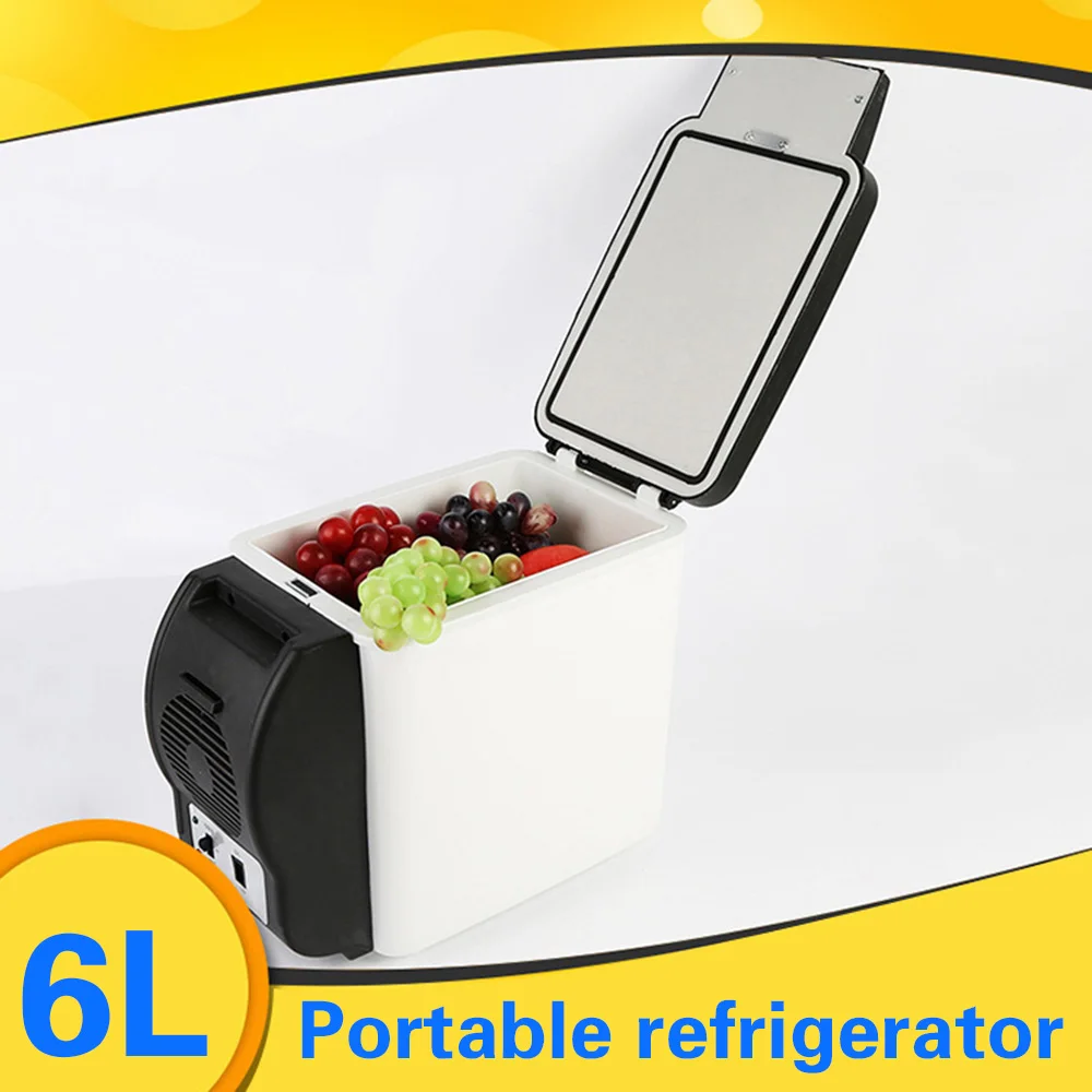 6L Skin Care Mini Fridge  Car With Refrigerator 12 Volt Refrigerator 6 -liter Powered Cooler for Car