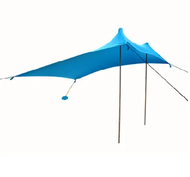 New Style Portable Premium Outdoor Shade Beach Tent Sun Shelter With Sand  Shovel UPF 50+ Light Sunshade Pop Up Beach Tent