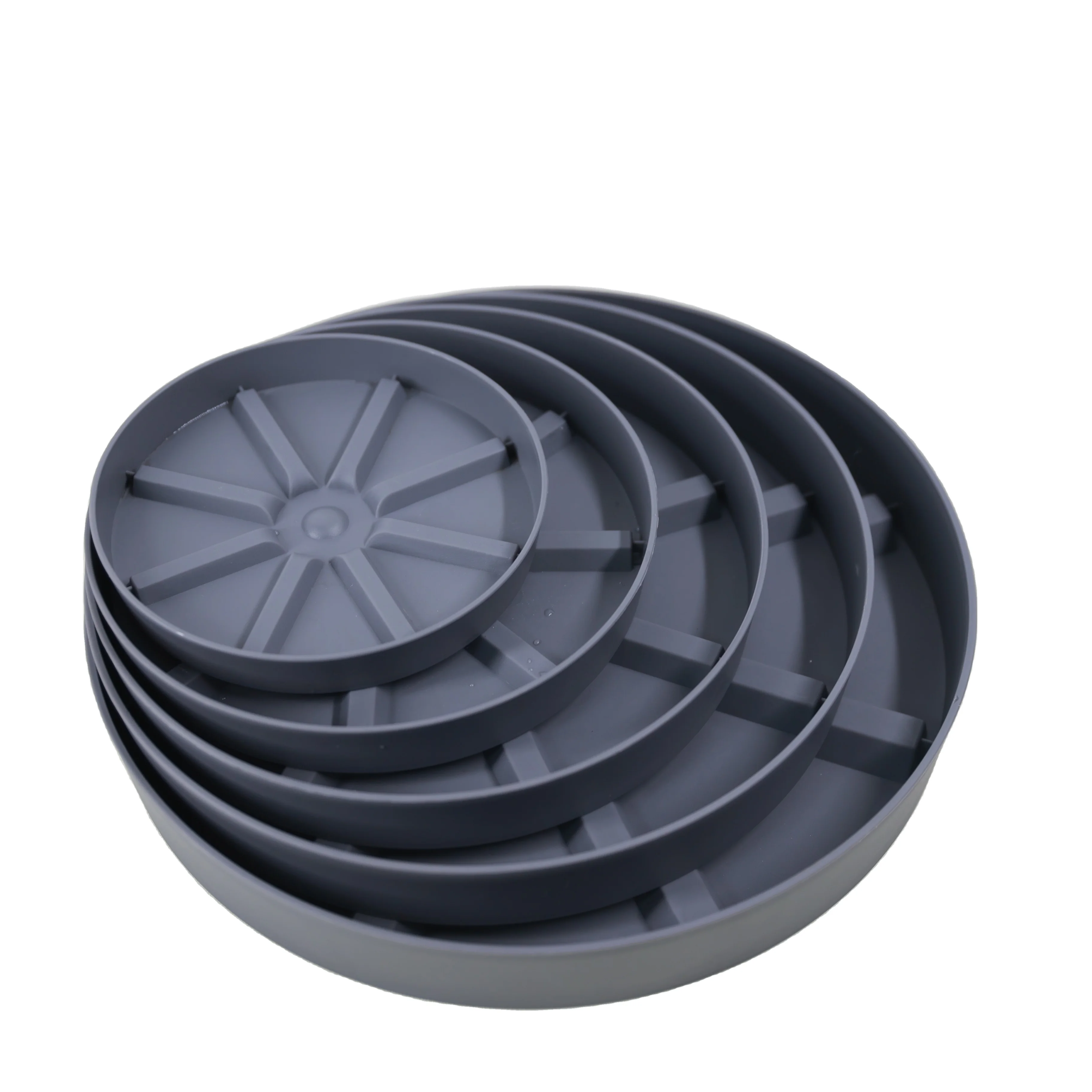 Factory Direct Plastic Plant Saucer Flower Pot Succulent Planter  Plastic Plant Saucer Drip Trays For Pots