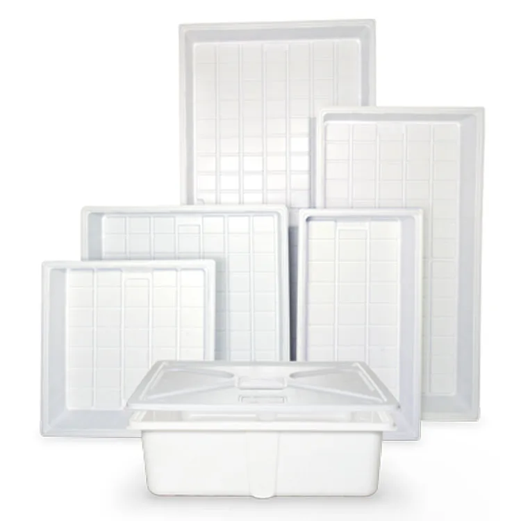 durable ABS plastic 4x8 3x6 flood tray table stand with grow reservoir