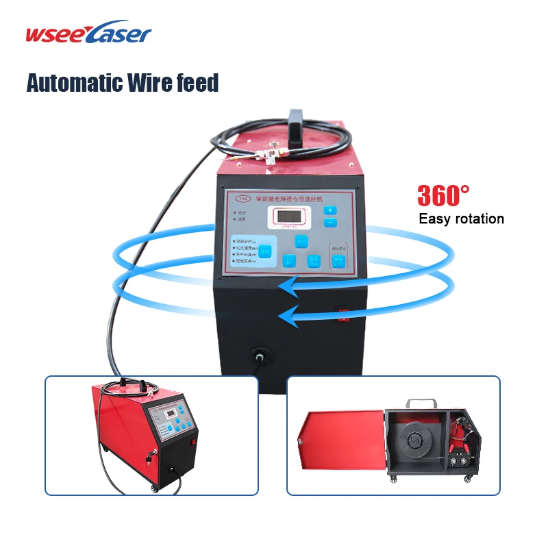 sheet metal iron machine fiber feeding wire cheap low price good price yag automatic laser welding machine