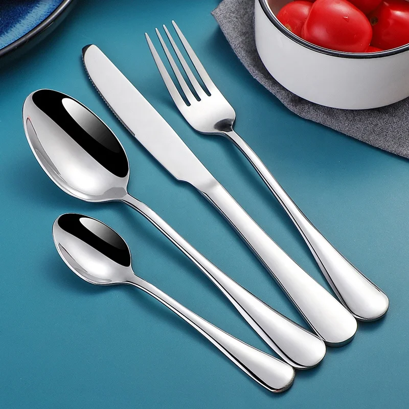 Hot selling  products bulk gold flatware stainless flatware  for wedding restaurant hotel