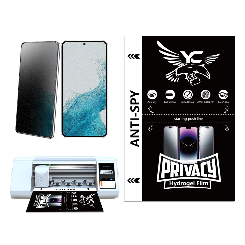 Samsung S23 Hydrogel Film Phone Screen TPU Privacy Tempered Film for Film Cutting Machine