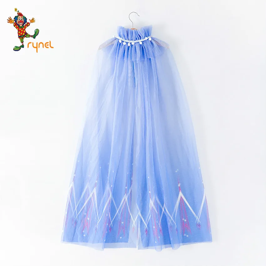Fashion and lovely  Halloween Christmas masquerade costume Girls holiday party netting cape colorful princess cape PGPF0063