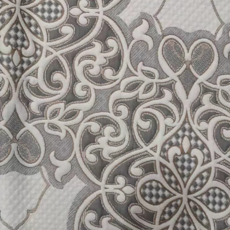 Soft Knit Waffle Knit Fabric 100% Polyester Mesh Jersey Fabric Rayon / Polyester Jacquard Fabric 380-550GSM Plain Dyed Knitted