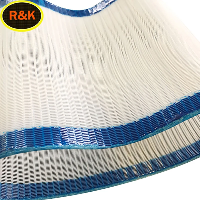 Big Loop Polyester Mesh Spiral Dryer  Fabric Conveyor Belt For Paper Making Industry