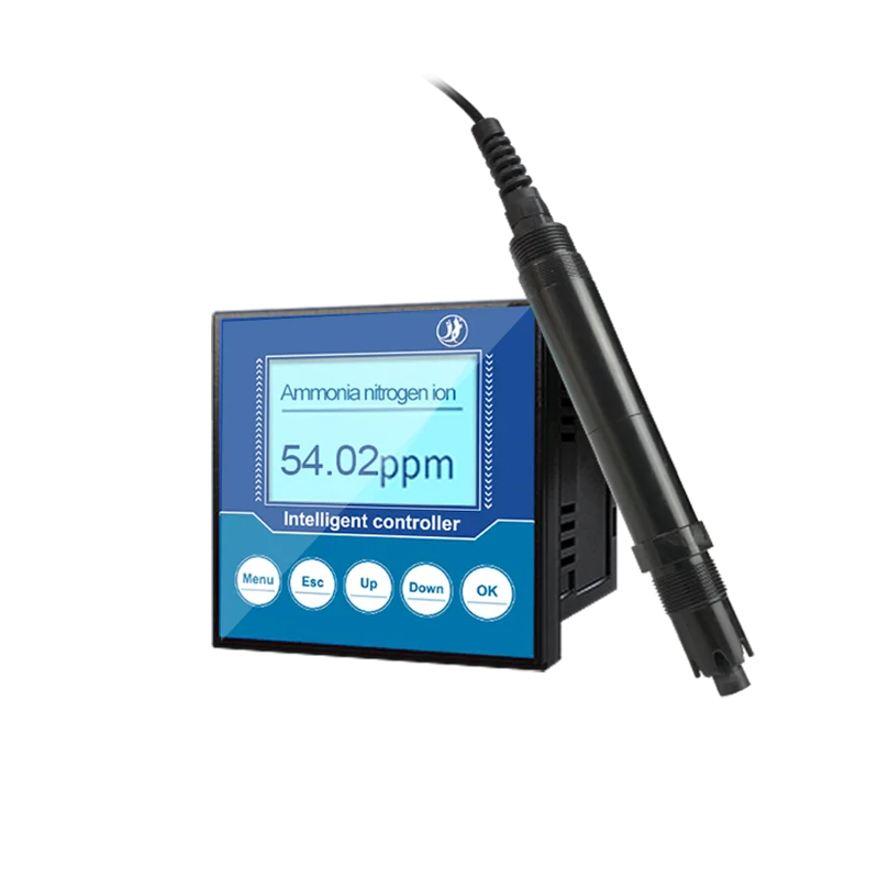 Industrial Online Ammonia Nitrogen Monitor Ion Sensor Waste Water Quality Analyzer Real-time Ammonia Nitrogen Detector