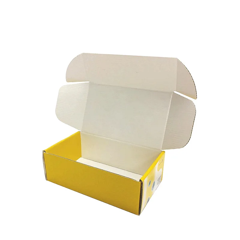 Corrugated Paper Box Custom Printing Unique Cardboard Mailer Packaging Shipping Boxes
