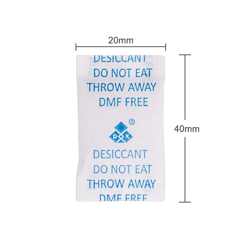 
 Silica Gel Desiccant Bag With Blue Indicator Anti Moisture Wallet Use Silica Gel Desiccant  