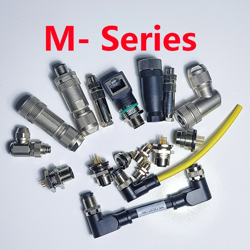 BEXKOM factory direct sales M series Robot connectors Industrial M5 M8 M12 connectors harsh environment connectors
