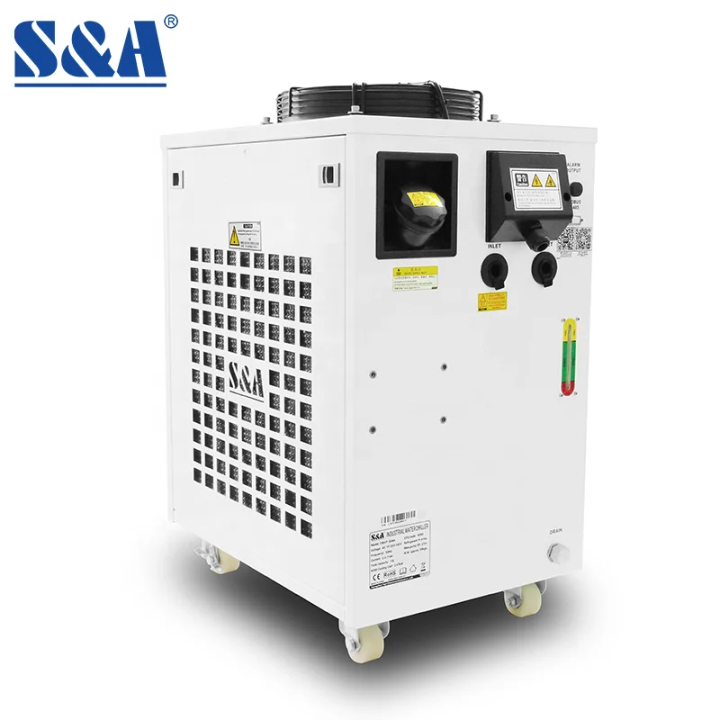 S&A CWUP-30 Air Cooled Inverter 2.48KW Adsorption Industrial Water Chiller With UV Laser System