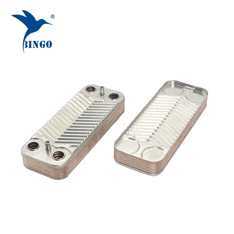 Cross Flow Plate Heat Exchanger for Gas Boiler