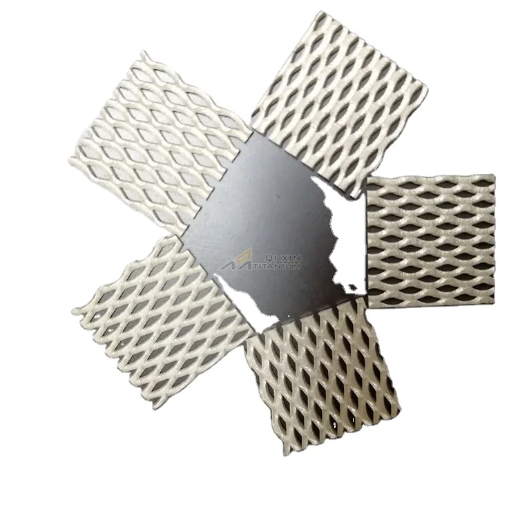 2x4 Inch Mesh Platinized Titanium Anode mesh Plating Rhodium Palladium