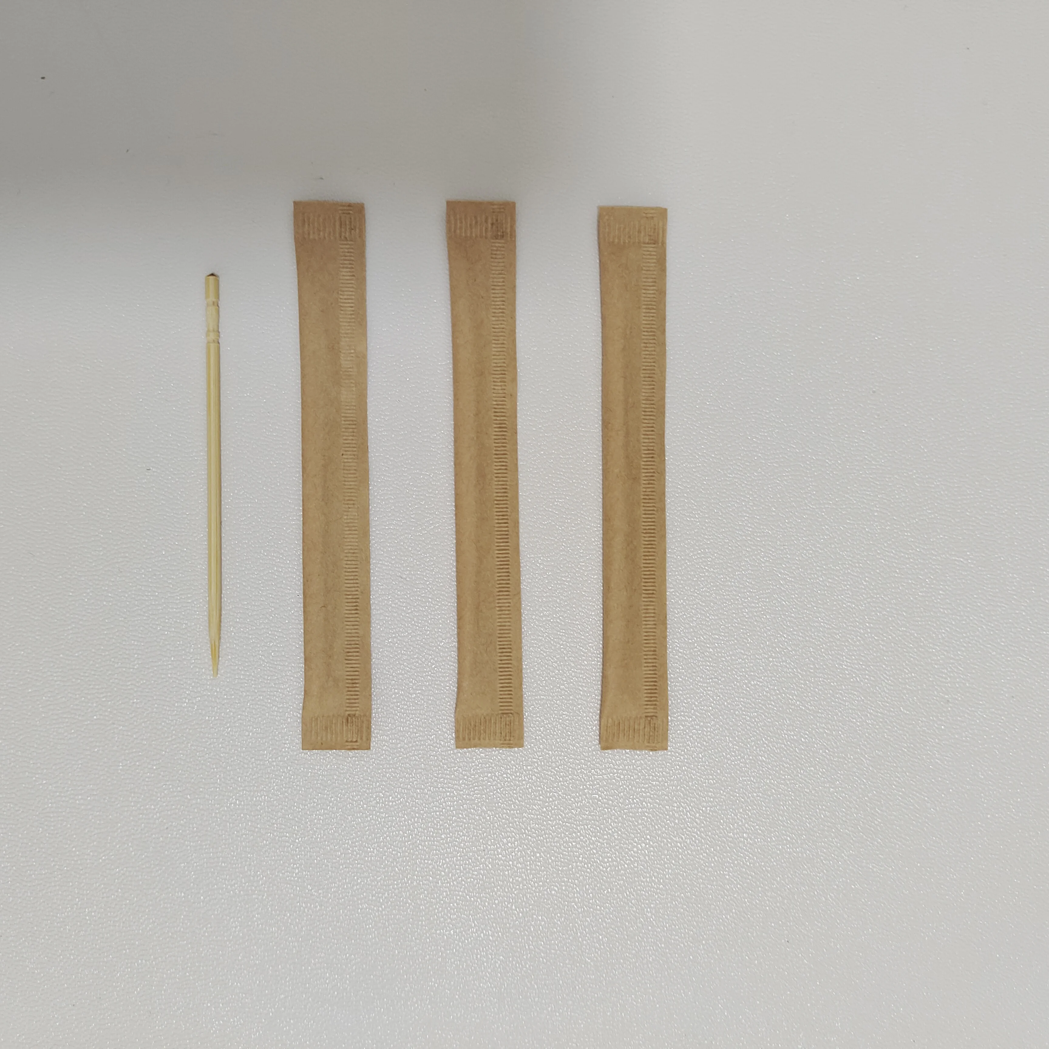Оптовая Продажа Дешевая цена бамбуковая зубочистка пользовательский размер одноразовая