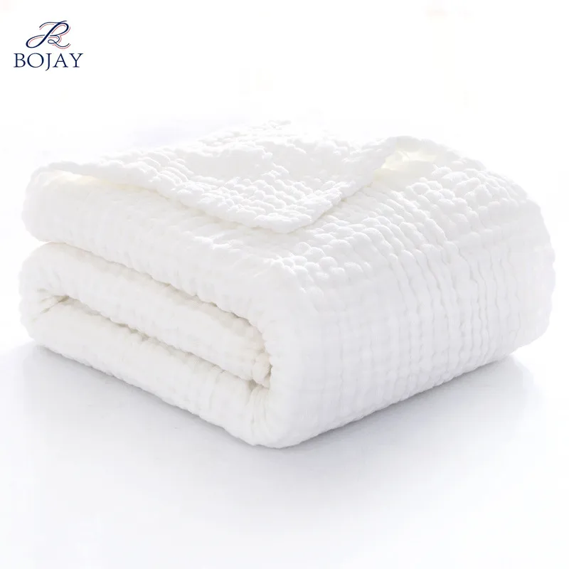 100% Organic Cotton 6 Layer Ultra Soft Baby Muslin Swaddle Blanket Swaddling Wrap for Boys and Girls Baby Essentials