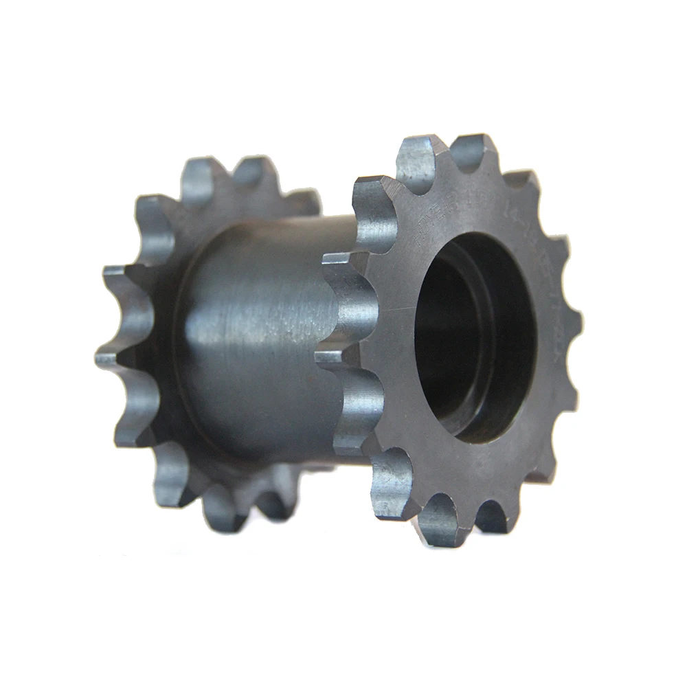 Blacken Treatment Harden Tooth C45 steel large roller chain sprocket