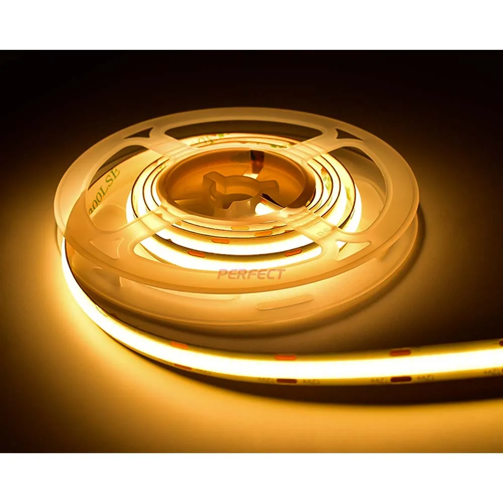 Dotless Full Color Smd Cob High Density pcb 480leds 11w flex cob strip light