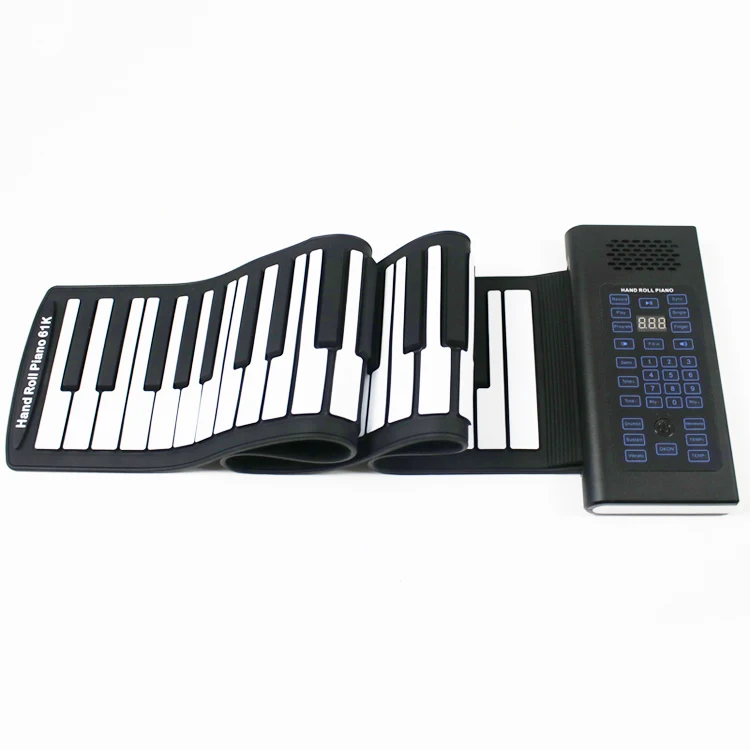 Bora 61 keys roll up electronic piano is a good gift of musical instruments