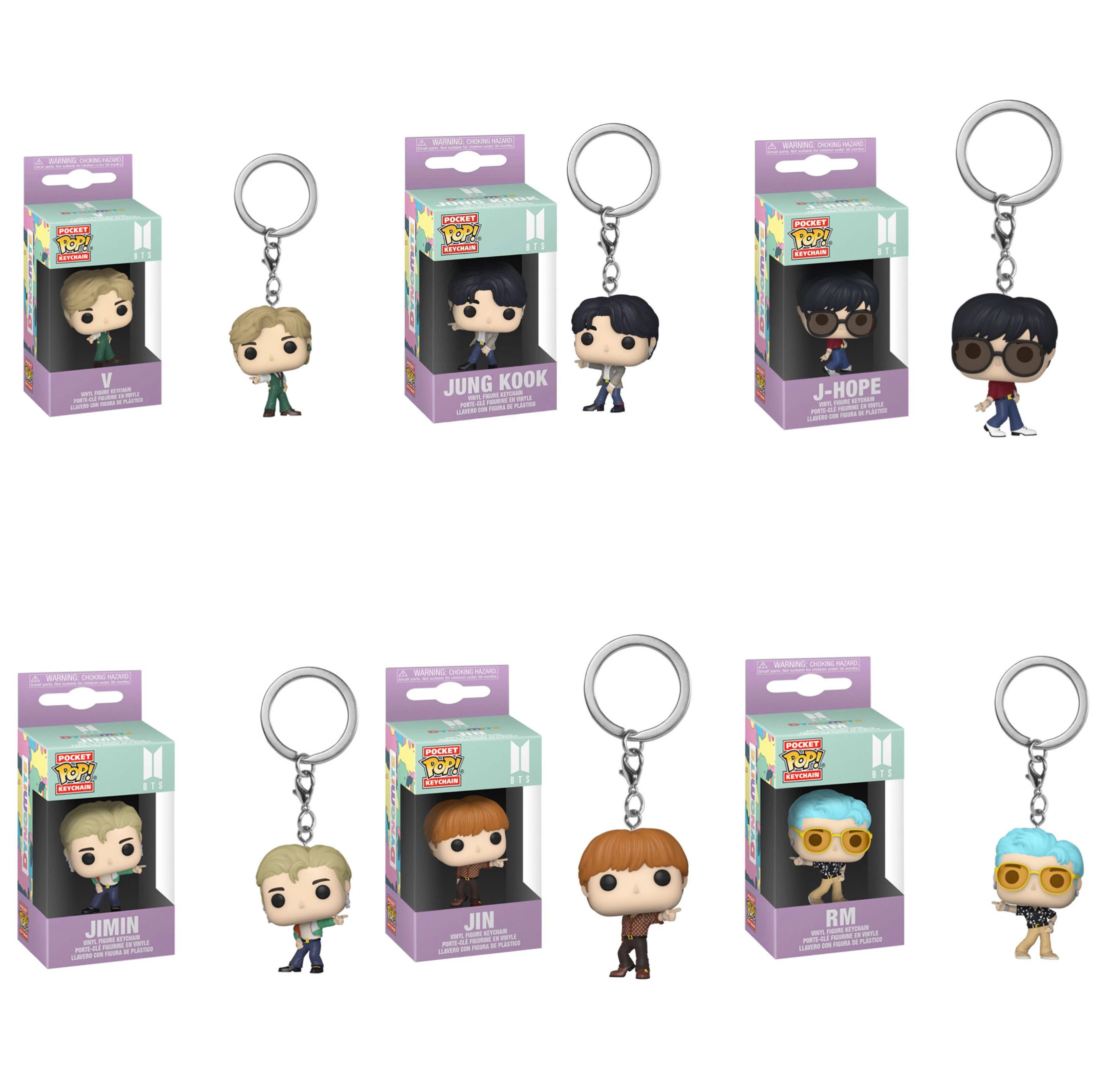 Экшн-фигурка Funko Pop tinytan брелок корейские звезды Jhope Jim JUNG