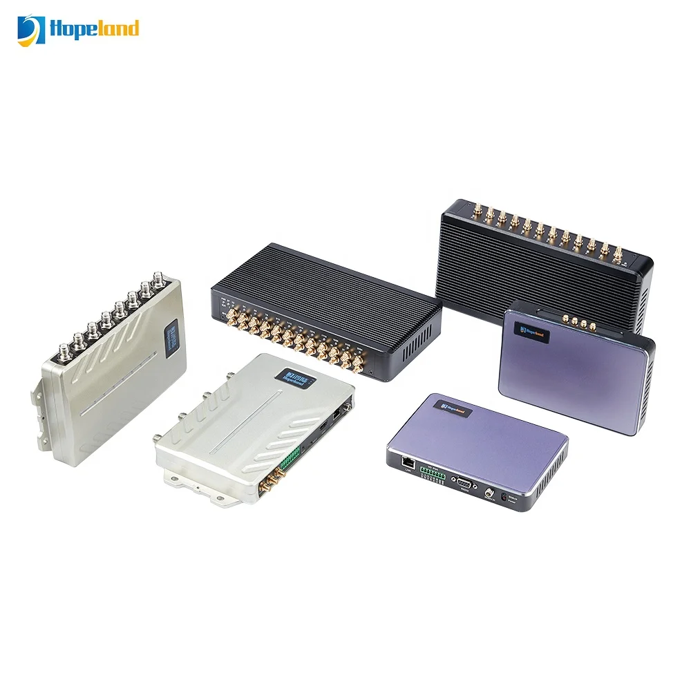 2022 hot UHF RFID reader 4 Port  IMPINJ R2000 chip long distance rfid reader personal management UHF rfid reader