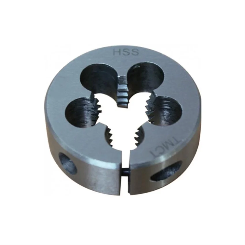 Manufacturer Wholesale Hss Adjustable Thread Cutting Circular Round Button Dies