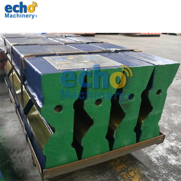 MR100 Z MR100 R impact crusher parts ceramic blow bar hammer