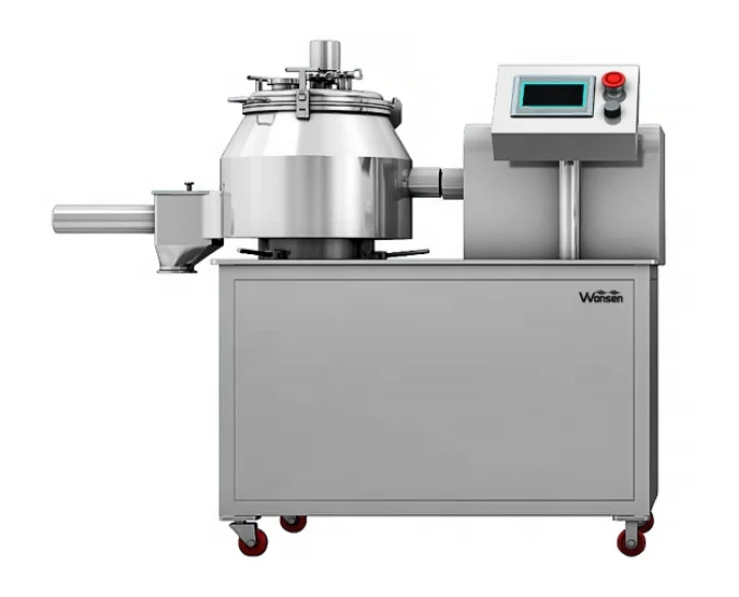 GMP approved High quality lab scale for Laboratory high shear mixer granulator