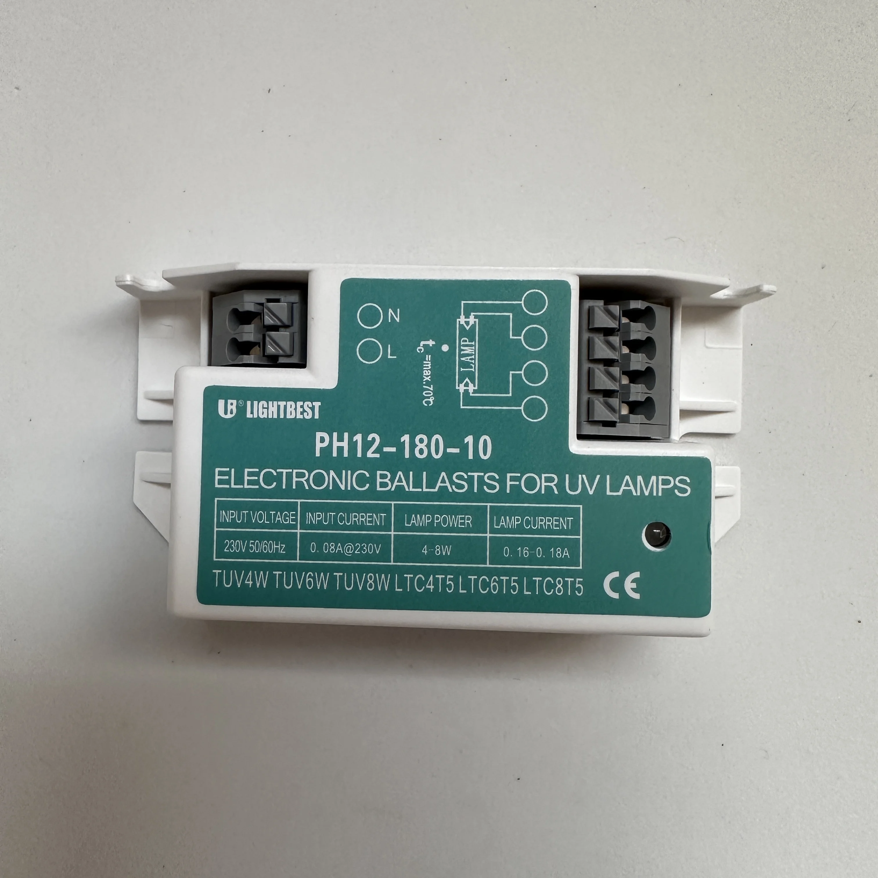 4W 6w 8w 10w 11W uv bulb power supply 230V Electronic ballast electronic metal halide ballast for 254nm uvc germicidal lamp