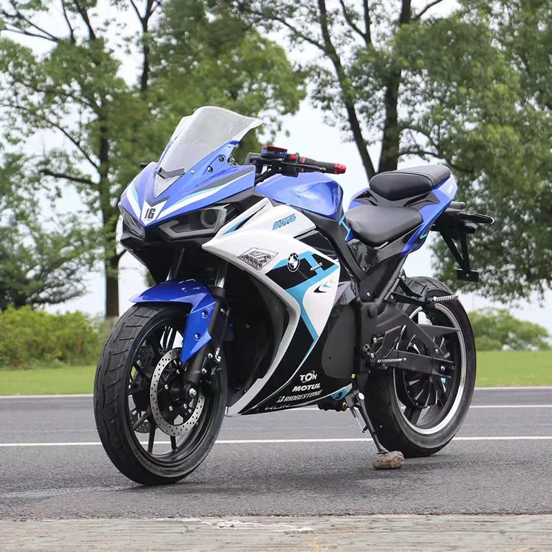 Powerful electric motorcycle long range racing motorbike electric adult off-road faster electric motorcycle scooter
