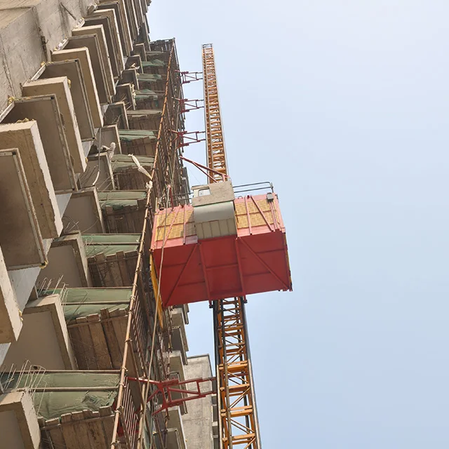 single cage construction hoist lift elevator scd200 construction hoist sc200gz building hoist sc200200 passenger hoist