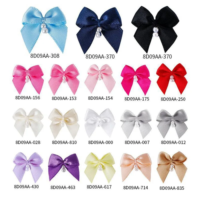 Clothing accessories DIY handmade accessories mini bow pearl decoration