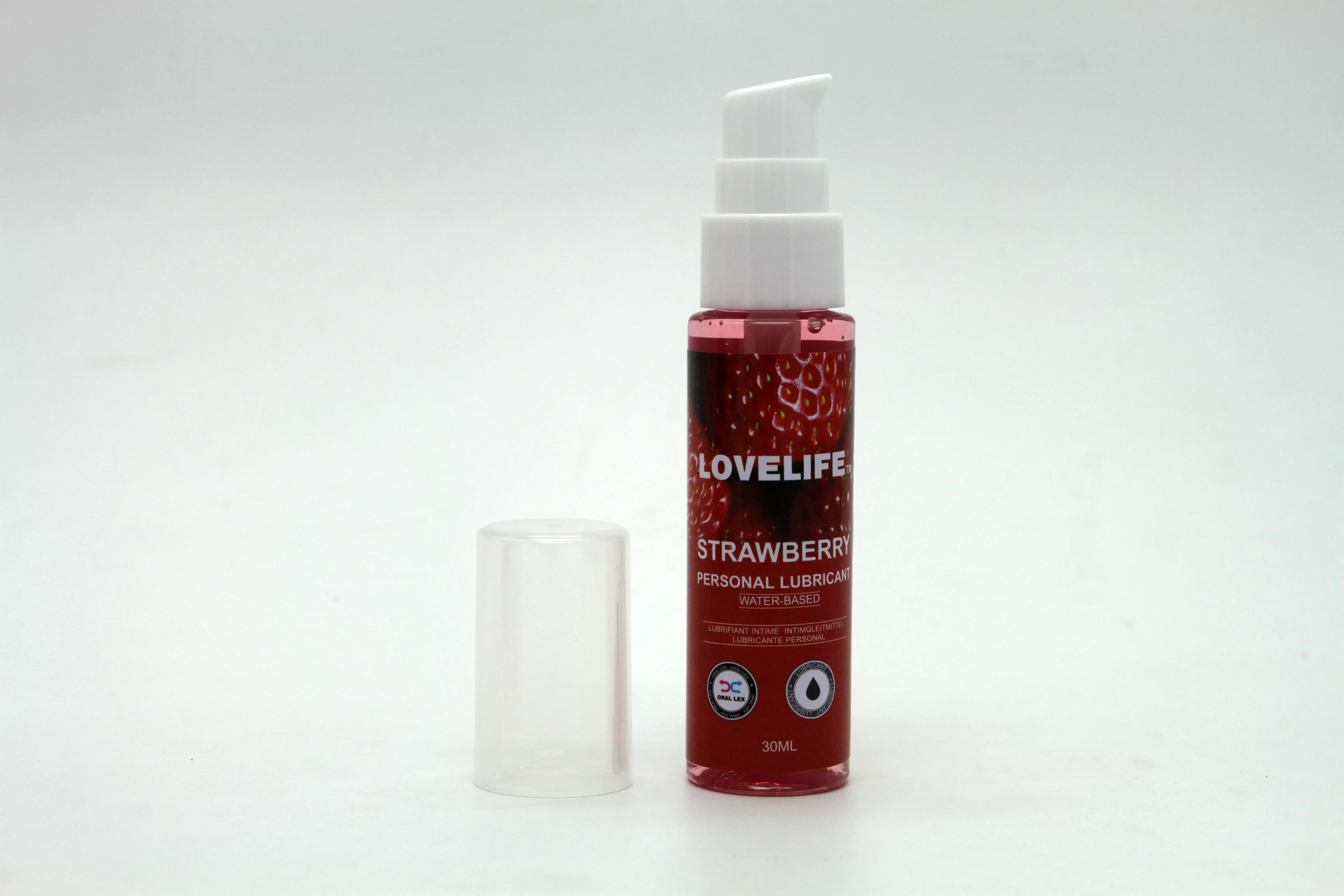 30ml Strawberry Flavor Vagina Water Based Personal Lube Lubricant Gel For men women