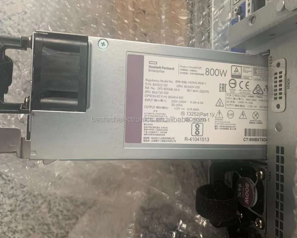 865414-B21 новый оригинальный HPE 800 Вт Power PSU Flex слот Платиновый горячий блок питания 866730-001 для
