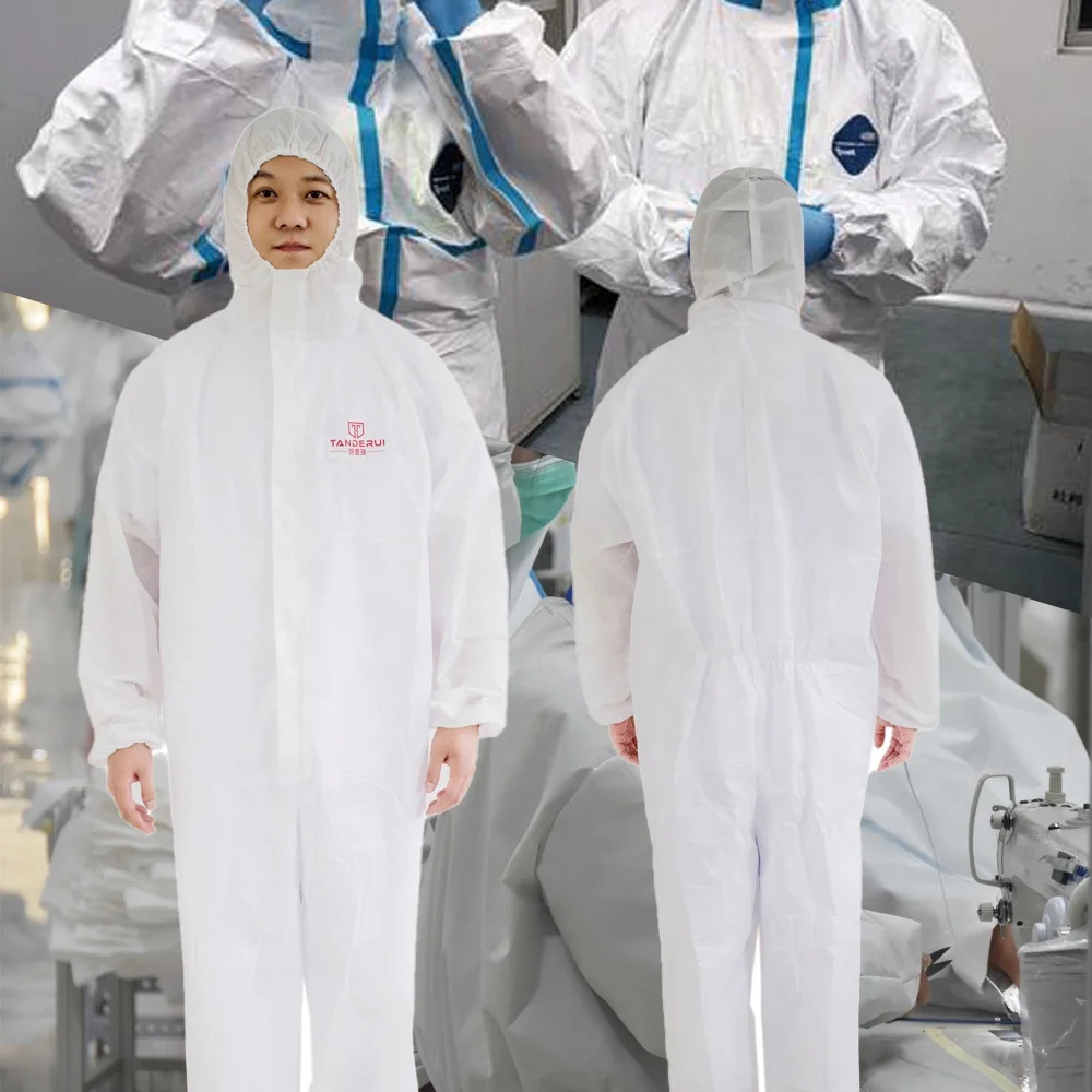 
Wholesale High quality antivirus clothing medical disposable medical protection suit 