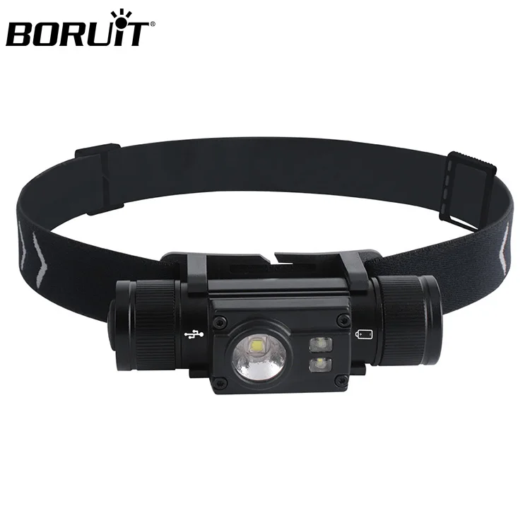 Outdoor hunting headlight IPX6 waterproof multi-function removable rechargeable light headlight led headlamp lights