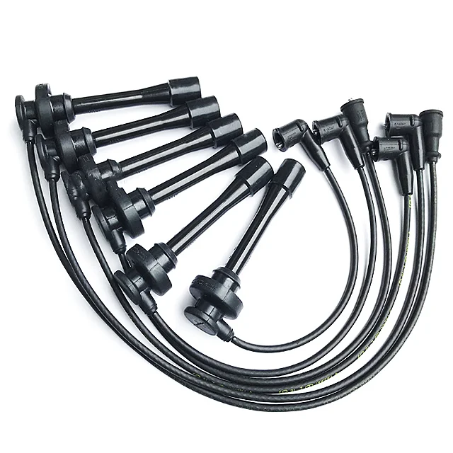 MD371794 MD338249 MD371980 Spark Plug Cable Set for Mitsubishi Montero Pajero 6g72  v73 v75 v77 engine