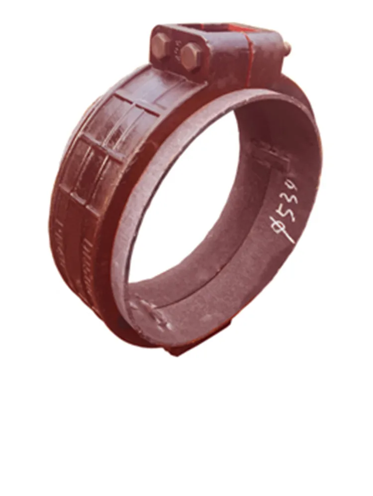 Cheap high quality groove clamp fire pipe fittings cast iron connection clamp