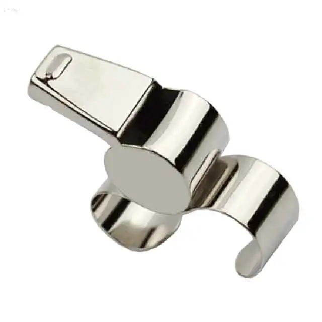 Referee Standard Metal Whistle Finger Grip Whistle Hockey Soccer  Referee