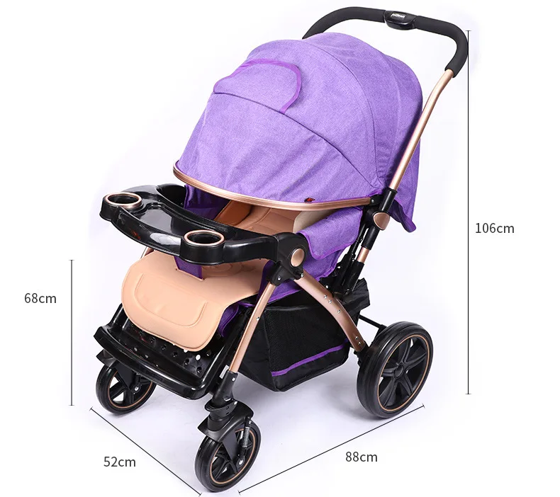 RHS  Baby Babyboom For Girlbaby Stroller Dropshipbaby Stroller Tricycle