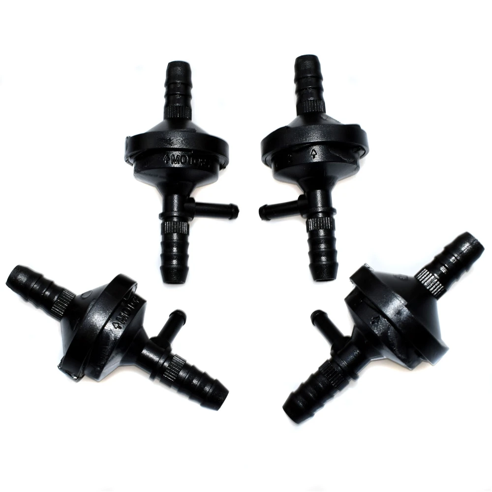 4pcs Fuel Injection Manifold Pressure Vacuum Air Pump Check Valve For A4 Passat