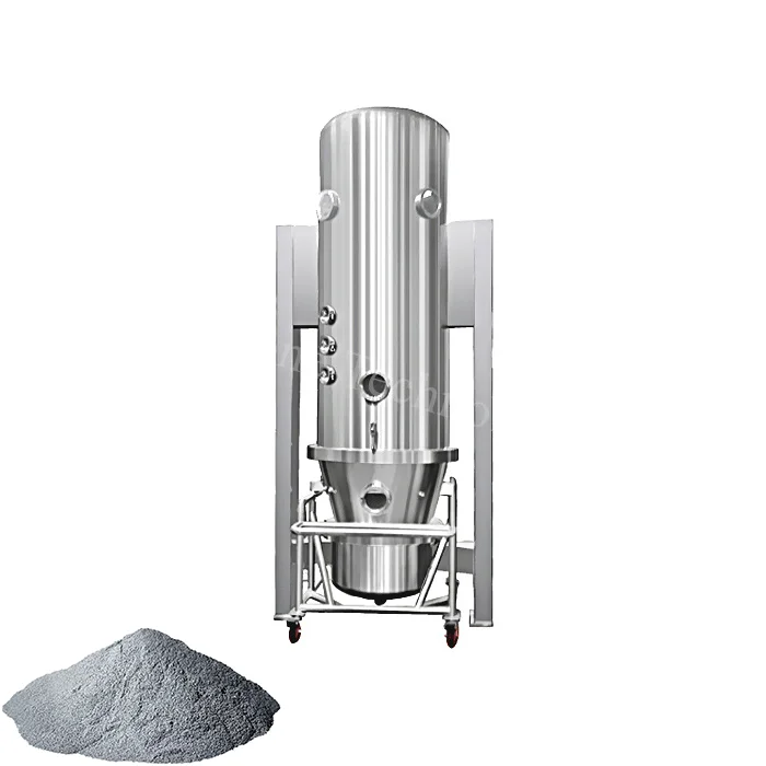 GMP Customized Food Fluidized/ Fluidizing/Fluid Bed Granulator