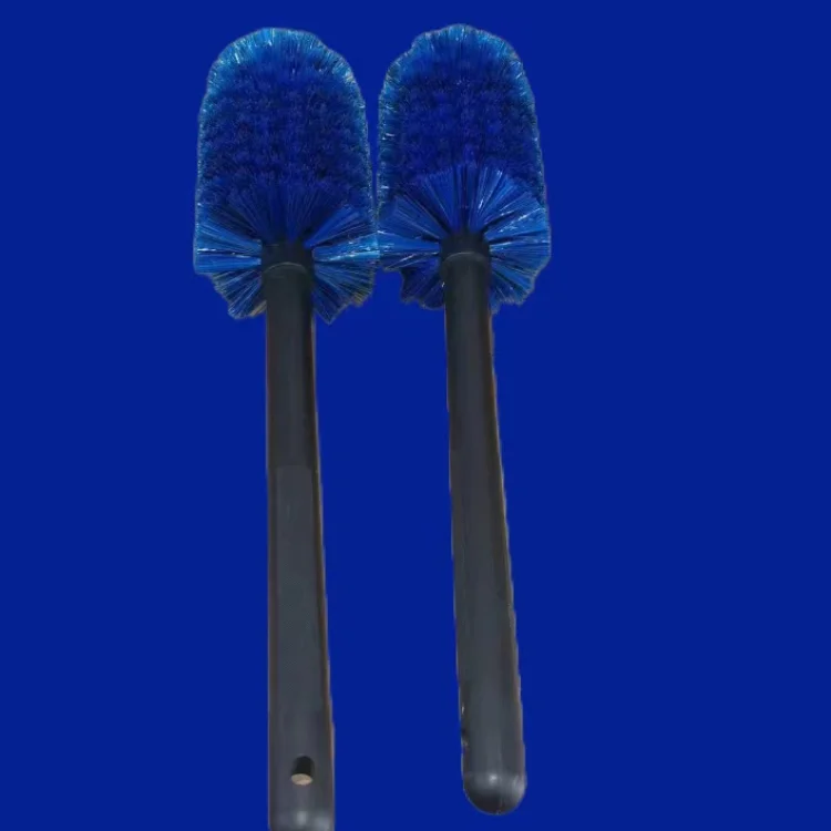Blue Car Wheel Wash Brush Multifunction Car Wheel Rim Tire Cleaning Brush Soft Non Scratch Auto Care Detailing Washing Tools