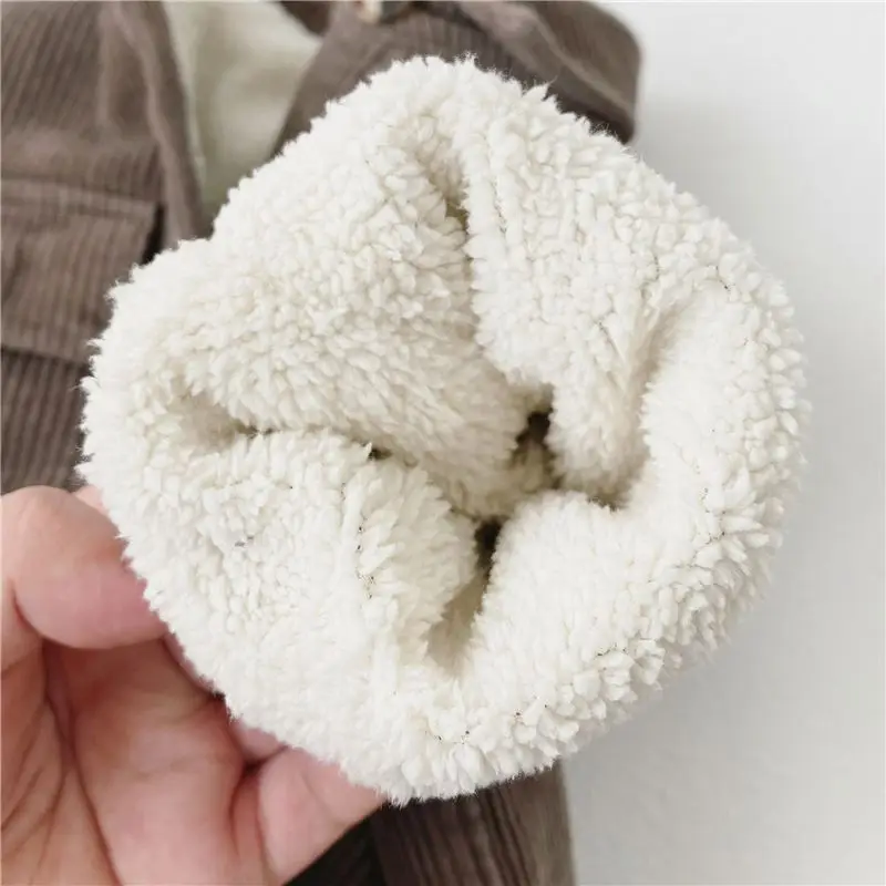 3090 Newborn Baby Clothing Jumpsuit Double-Layer Velvet Thickening One-Piece Clothes Baby Casual Romper Coat Winter